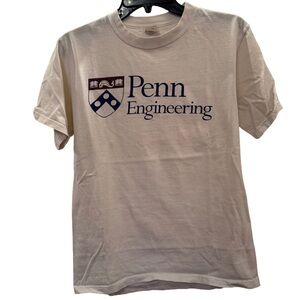 UPenn University of Pennsylvania Engineering Anvil Tee Shirt, Small